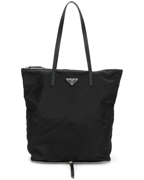 canvas tote prada|Prada foldable shopping tote.